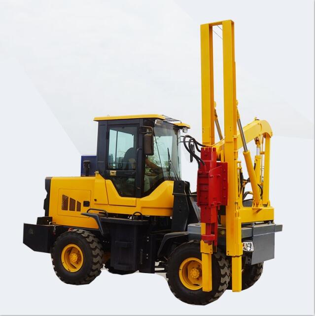 護(hù)欄打拔鉆一體機(jī)，920公路護(hù)欄打樁機(jī)