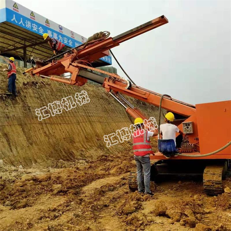 山體護(hù)坡鉆孔機(jī)，全液壓錨固鉆機(jī)現(xiàn)貨出售